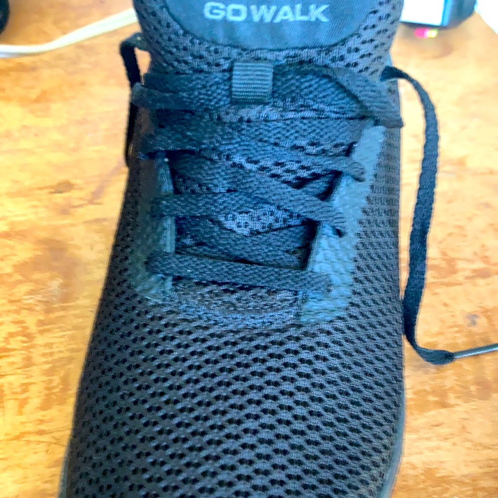 Size 7.5 Black Skechers “Go Walk” edition.